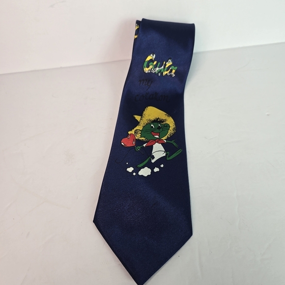 Other - Fili.Rosy Speedy Gonzales Fastest Mouse in Mexico Cartoon Theme Silk Neck Tie